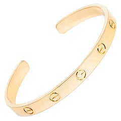 Cartier Gold Love Cuff Bracelet