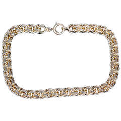 Beautiful Small Gold Mesh Bracelet