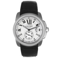 Cartier Calibre de Cartier Stainless Steel Automatic Wristwatch Ref W7100037