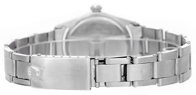 Rolex Stainless Steel Oysterdate Precision Wristwatch Ref 6466