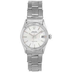 Retro Rolex Stainless Steel Oysterdate Precision Wristwatch Ref 6466