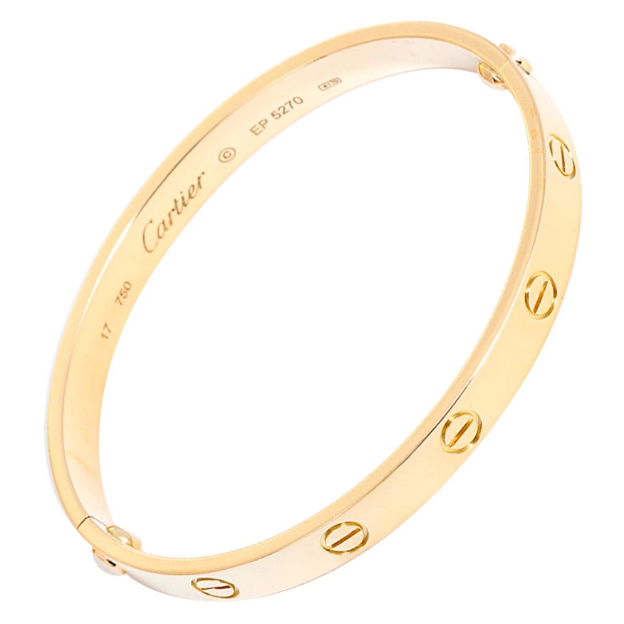 Cartier Gold Love Bracelet