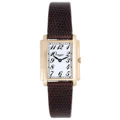 Vintage Patek Philippe Lady's Yellow Gold Gondolo Wristwatch Ref 4824J