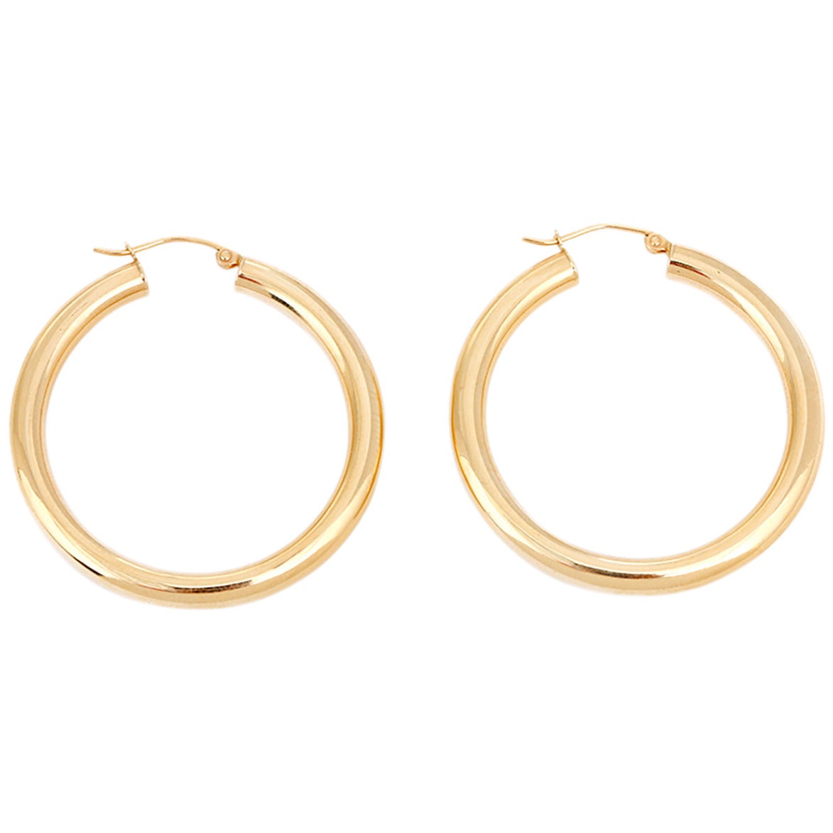 Amazing Gold Hollow Hoop Earrings