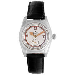 Vintage Rolex Stainless Steel Bubbleback Automatic Wristwatch Ref 2940