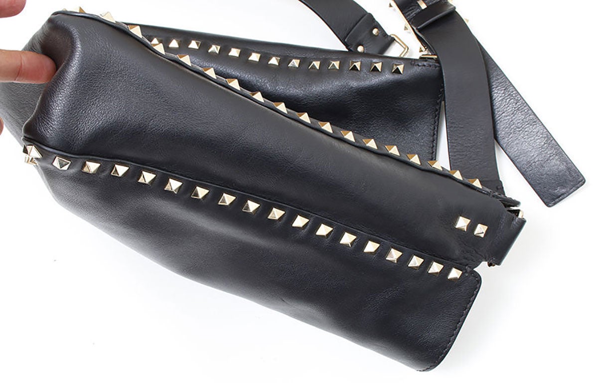 Women's Valentino Rockstud Utilitarian Crossbody Handbag