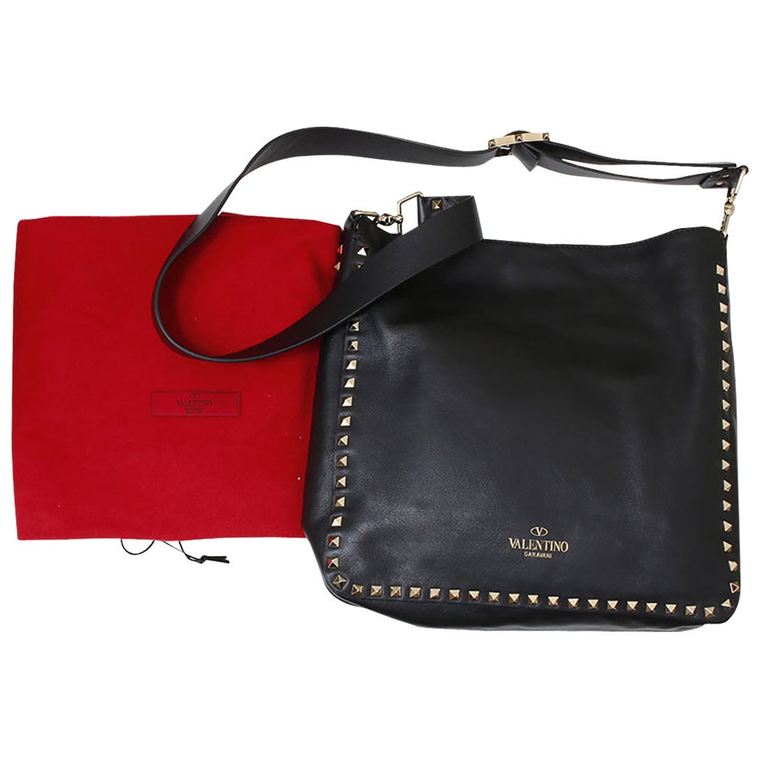 Valentino Rockstud Utilitarian Crossbody Handbag