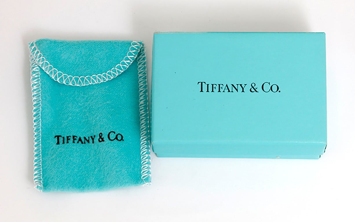 Women's Tiffany & Co. Aquamarine Gold Platinum Solitaire Ring