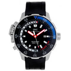 IWC Aquatimer Deep Two Stainless Steel Men's Diver's Watch IW354702 (IW3547-02) 8