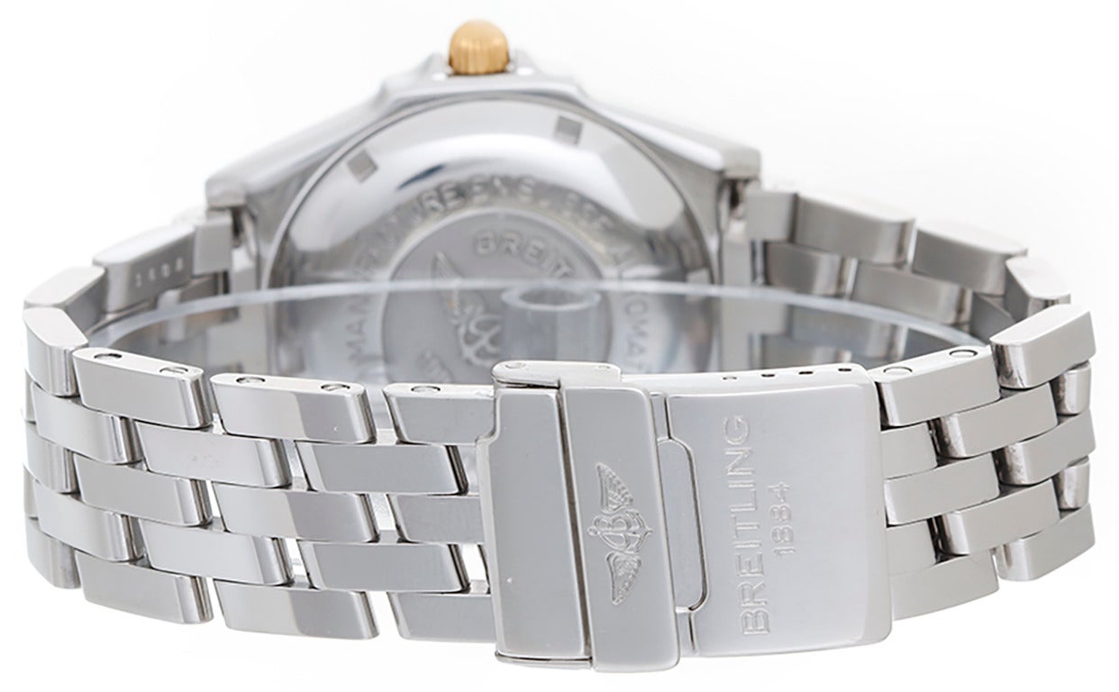 Breitling Stainless Steel Wings Automatic Wristwatch Ref B10050