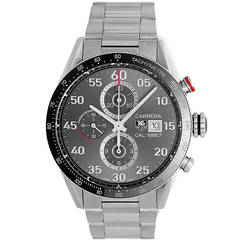 Tag Heuer Stainless Steel Carrera Calibre 1887 Chronograph Wristwatch
