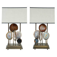 Pair of Limited Edition "Pedra" Table Lamps, Dragonette Private Label