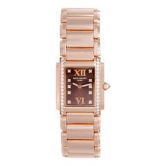Patek Philippe Lady's Rose Gold and Diamond Twenty-4 Wristwatch Ref 4908-11R