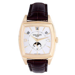Patek Philippe Yellow Gold Annual Calendar Wristwatch Ref 5135J