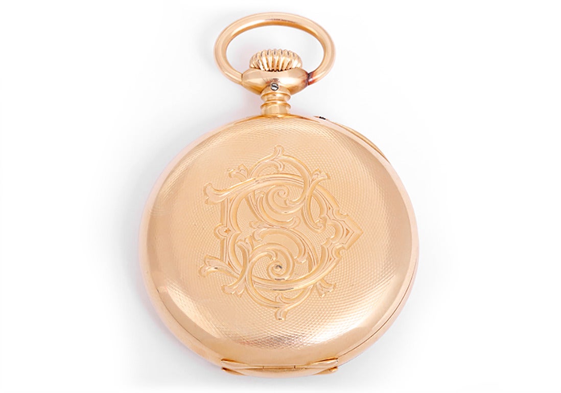 Patek Philippe Yellow Gold Open Face Pocket Watch circa 1880s