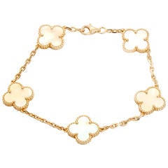 Van Cleef & Arpels Five Motifs Vintage Alhambra Bracelet