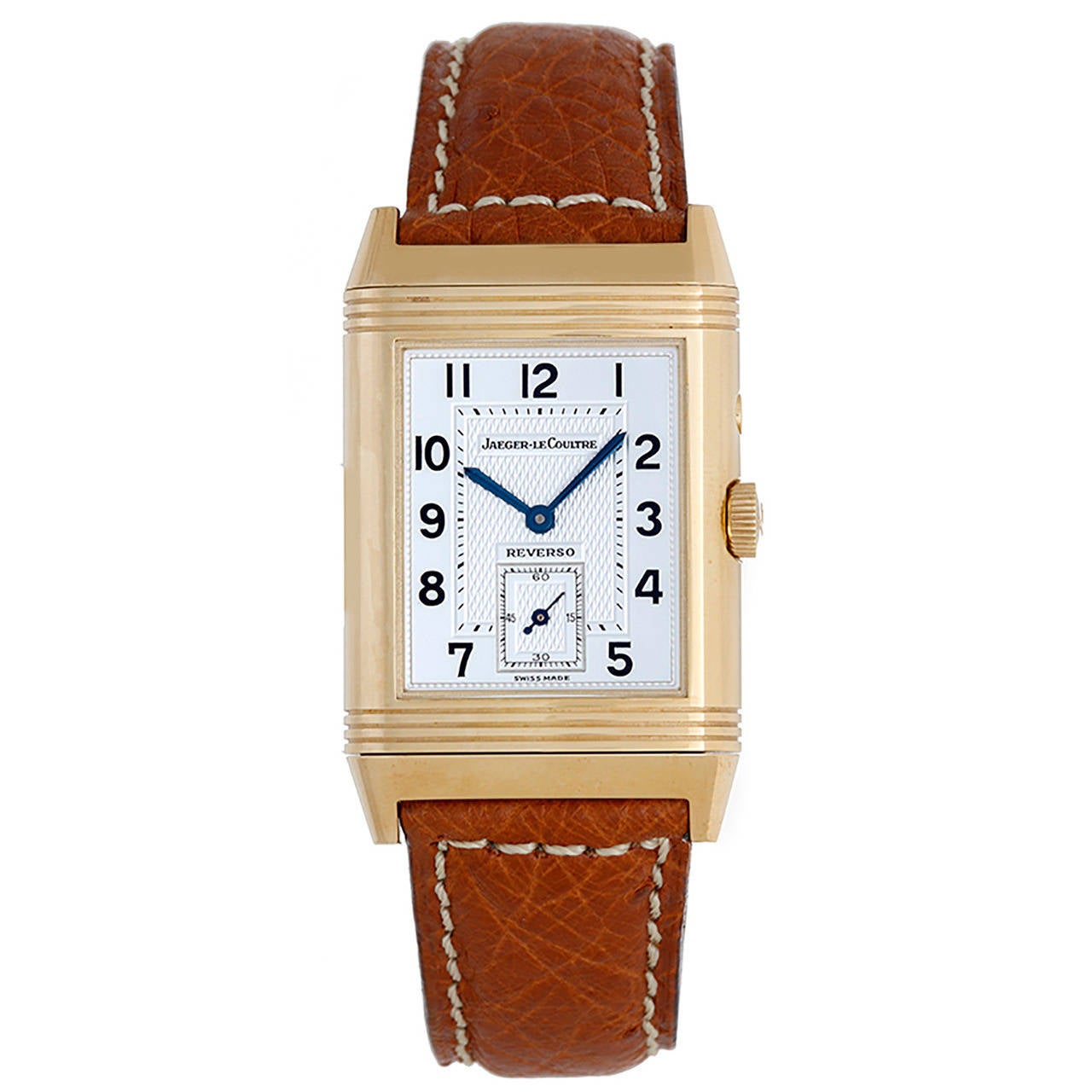 Jaeger-LeCoultre Yellow Gold Day-Night Reverso Wristwatch