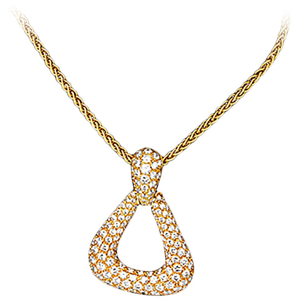 Graff Diamond Gold Necklace