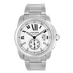 Cartier Stainless Steel Calibre Wristwatch