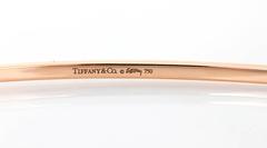 Tiffany & Co. Frank Gehry Torque Micro Rose Gold Bangle Bracelet