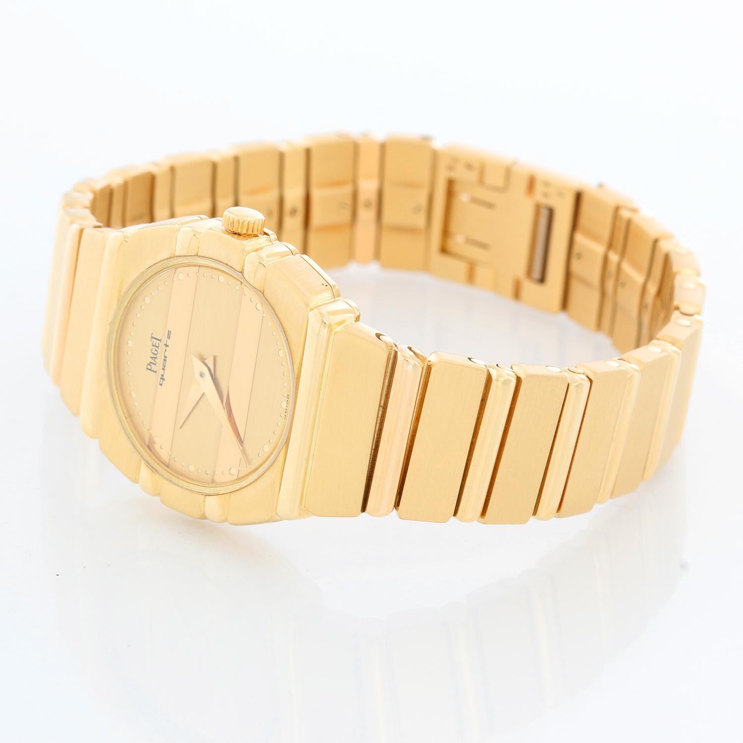 Piaget Polo Ladies Yellow Gold In Excellent Condition In Dallas, TX