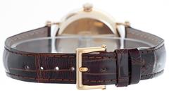 Patek Philippe Officers Calatrava 18k Yellow Gold Watch with Hinged Back 5053-J