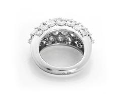 Olga Tritt Diamond Platinum Dome Ring