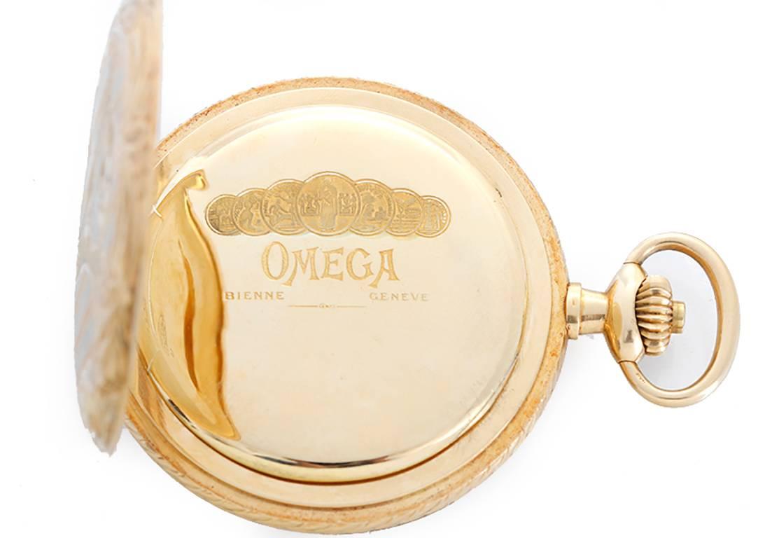 omega gold pocket watch