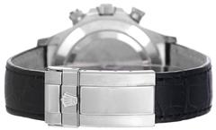 Rolex White Gold Cosmograph Daytona Meteorite Dial Automatic Wristwatch