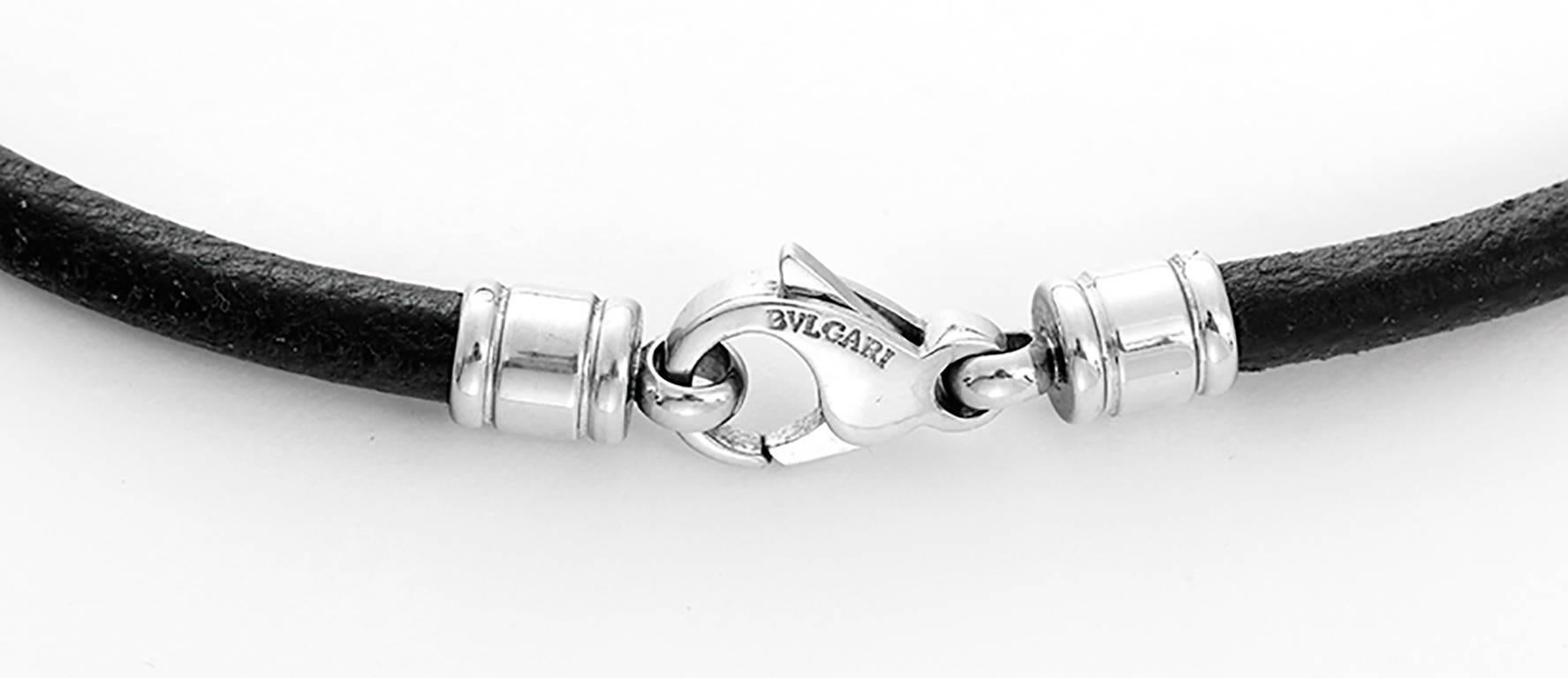 bvlgari barrel pendant