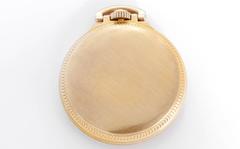 Hamilton Gold Plated Railway Special Pocket Watch Model 992B