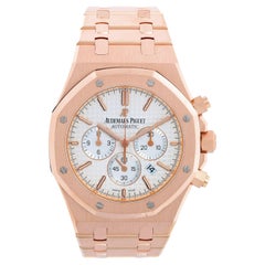 Audemars Piguet Royal Oak Chronograph Men's Rose Gold Watch 263200R.00.1220R.02