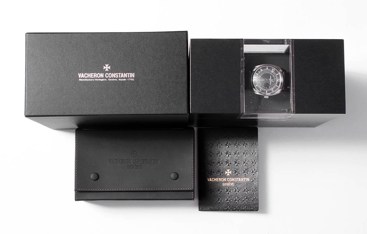 Vacheron Constantin Stainless Steel Quai de L'ile Wristwatch Ref 4500S In Excellent Condition In Dallas, TX