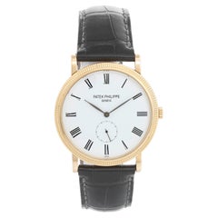 Patek Philippe Calatrava Montre pour homme en or jaune 18 carats  5119-J (ou 5119J-001)