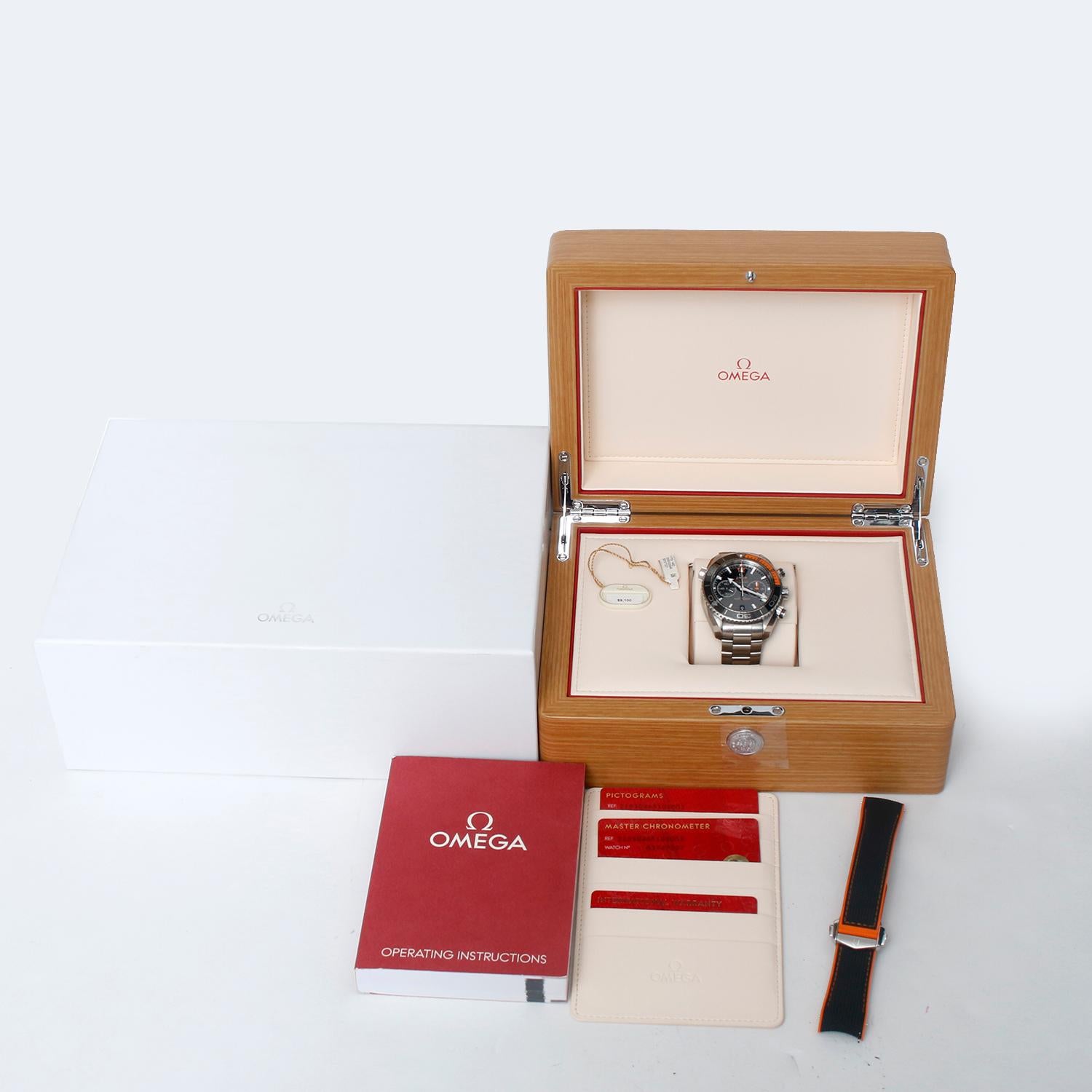 Omega Seamaster Planet Ocean 600M Cronómetro Maestro Cronógrafo en venta 4