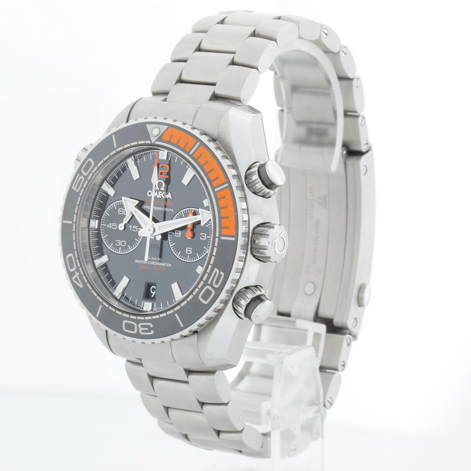 De los hombres Omega Seamaster Planet Ocean 600M Cronómetro Maestro Cronógrafo en venta