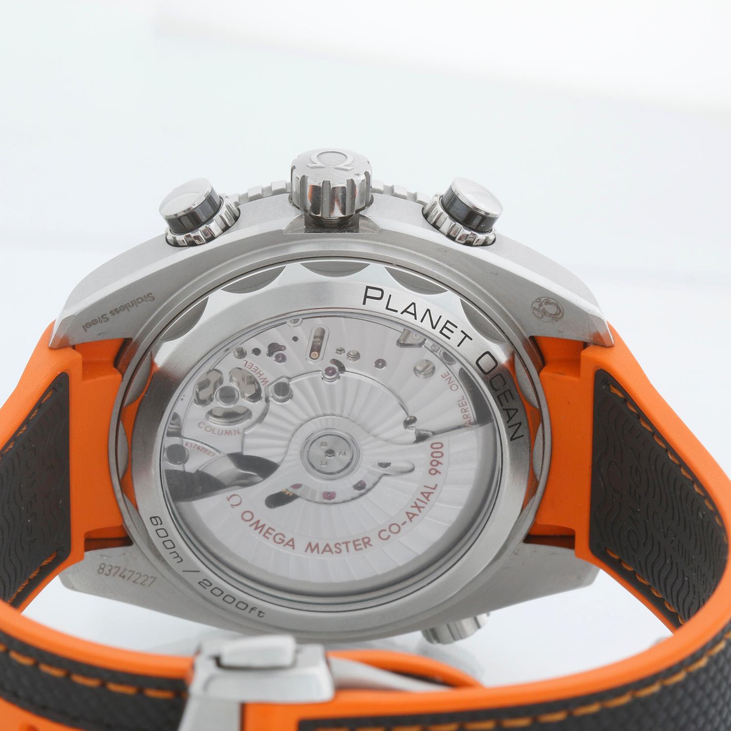 Omega Seamaster Planet Ocean 600M Cronómetro Maestro Cronógrafo en venta 3