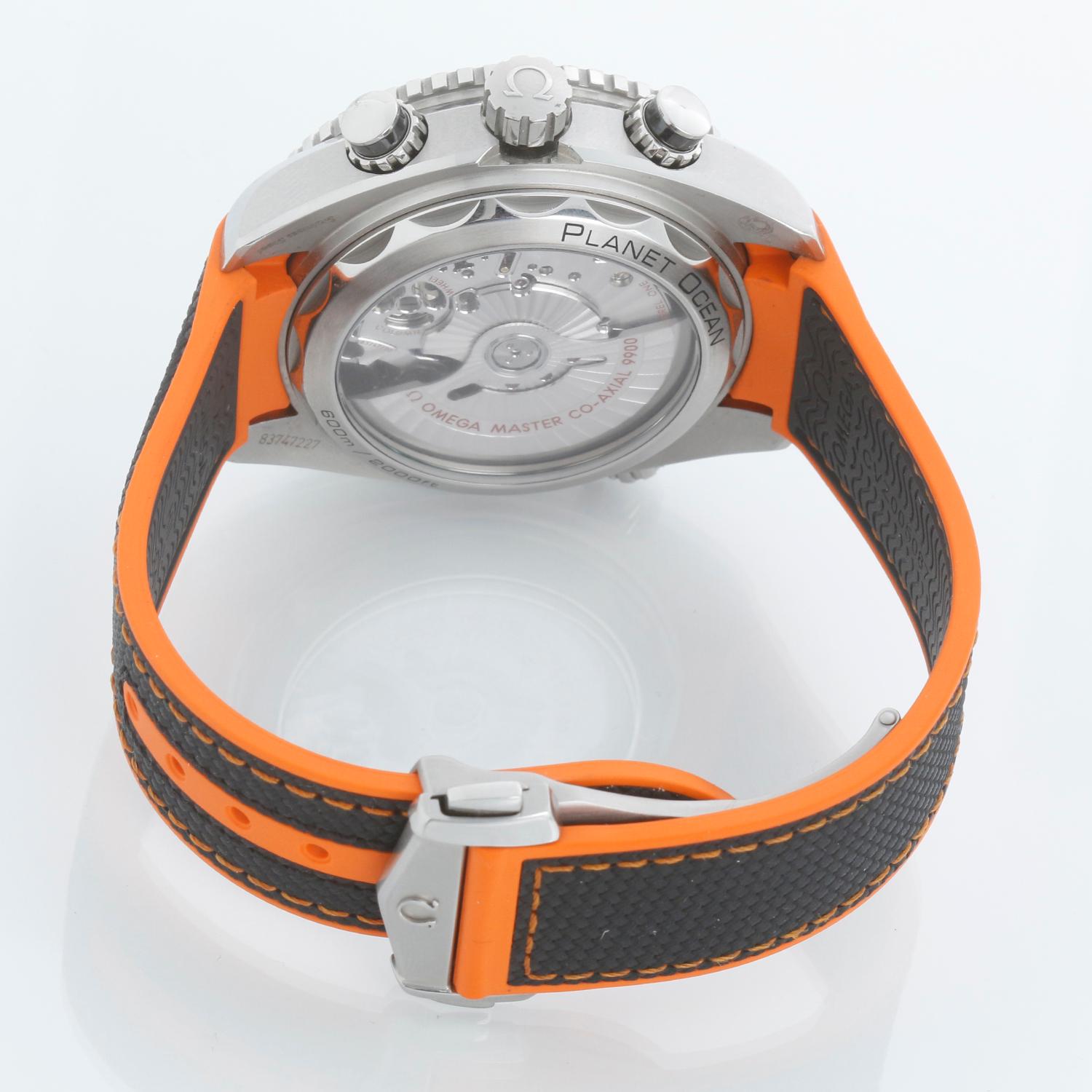Omega Seamaster Planet Ocean 600M Cronómetro Maestro Cronógrafo en venta 2