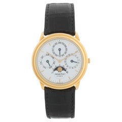 Audemars Piguet Quantieme Perpetual Calendar Men's Yellow Gold Watch 25661BA