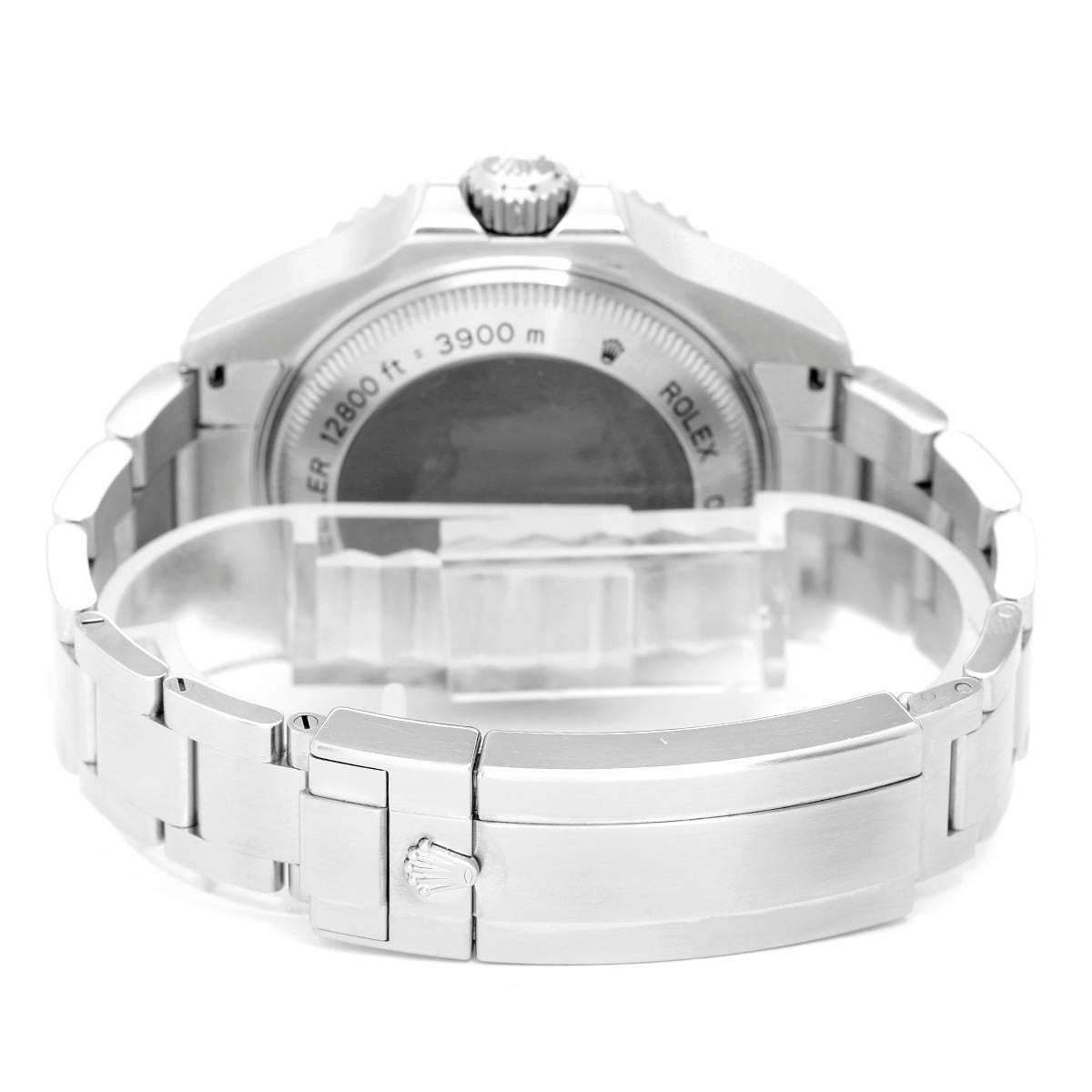 Women's or Men's Rolex Stainless Steel Sea Dweller-Deepsea Blue Wristwatch Ref 116660 