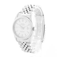 Rolex Datejust Men's Stainless Steel Watch Silver Dial 16220