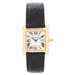 Cartier Tank Francaise Midsize 18k Yellow Gold Men's/Ladies Watch W50014N2 2466