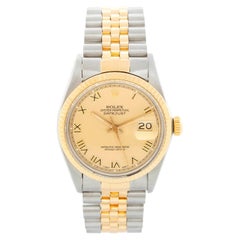 Men's Rolex Datejust Steel & Gold 2-Tone Watch 16013