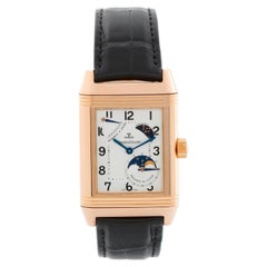 Jaeger-LeCoultre Reverso Grande Sun Moon Men's 18k Rose Gold Watch 240.2.27 Q304