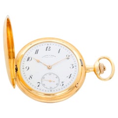 A. Lange & Sonhe 18K Yellow Gold Full Hunter Pocket Watch