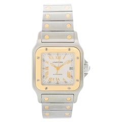 Cartier Santos Galbée Automatic 29mm 18K Yellow Gold & Stainless Steel Ref. W200