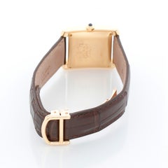 Cartier Tank Francaise W5000156 1840 Large 18k Yellow Gold Watch