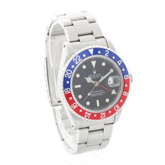 Men's Rolex GMT - Master II Watch 16710 Pepsi Rotating Bezel