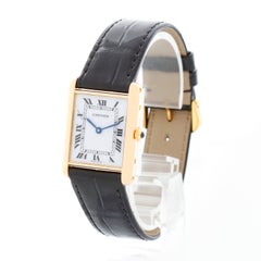 Orologio Cartier Tank Louis unisex in oro giallo 18 carati con movimento al quarzo W1512856 8810