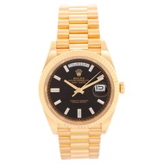 Rolex Day-Date 40 President 18k Yellow Gold Men's 40mm Watch 228238